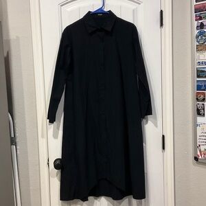 Vonda Long Sleeve Dress Black Dress